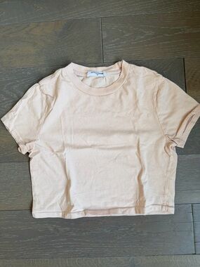 Perfect White Tee Crop